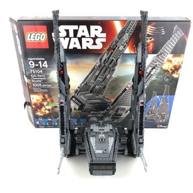 LEGO Star Wars: Kylo Ren's Command Shuttle 75104 Modded Complete Minifigures Box