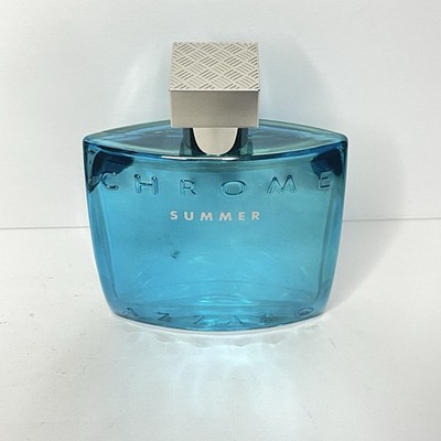 Azzaro CHROME SUMMER 3.4oz /100 ml EDT Spray for Men RARE - NEW NO BOX