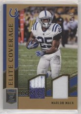 2018 Donruss Elite Elite Coverage Prime 40/49 Marlon Mack #EC-21 b9e