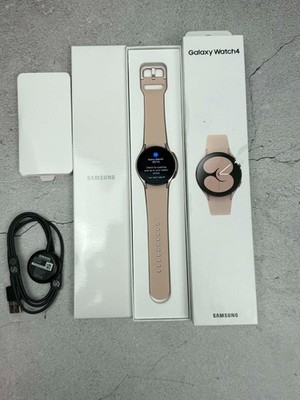 Samsung Galaxy Watch4 40mm Bluetooth Wifi Smart Watch Pink Gold #SM-R860NZDAXAA