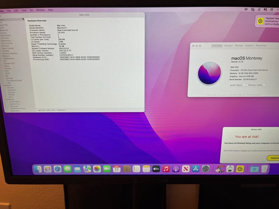 Apple Mac Mini (512GB HDD Intel Core i5 2.6 GHz 16GB RAM) - Free Shipping! - Image 3 of 4