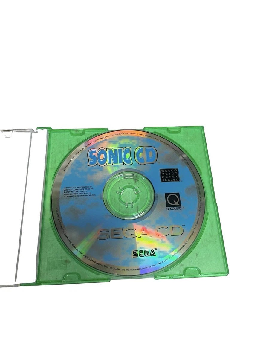 SEGA Video Games Sonic CD 1993 for sale | eBay