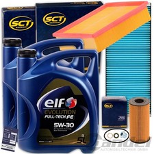 INSPEKTIONSPAKET FILTERSET+ELF 5W30 ÖL passend für RENAULT ESPACE 4 2.0+2.2 dci