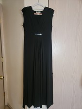 Michael Kors Women's Black Maxi Dress Size M Sleeveless