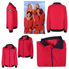 Baywatch:Mitch Buchannon Cosplay Costume beach jacket Halloween swimsuit coat