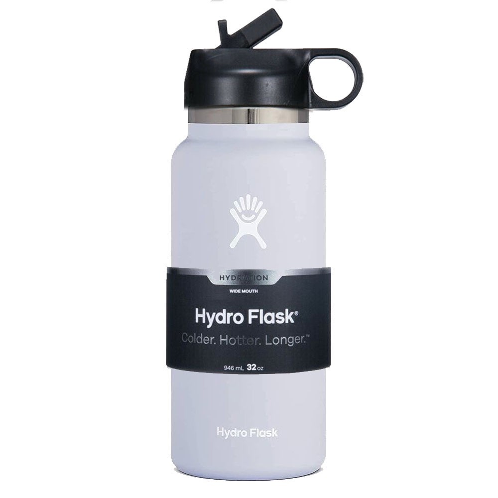 Hydro Flask 32 oz Vacuum Insulated Wide Mouth Stainless Steel Water Bottle Cup