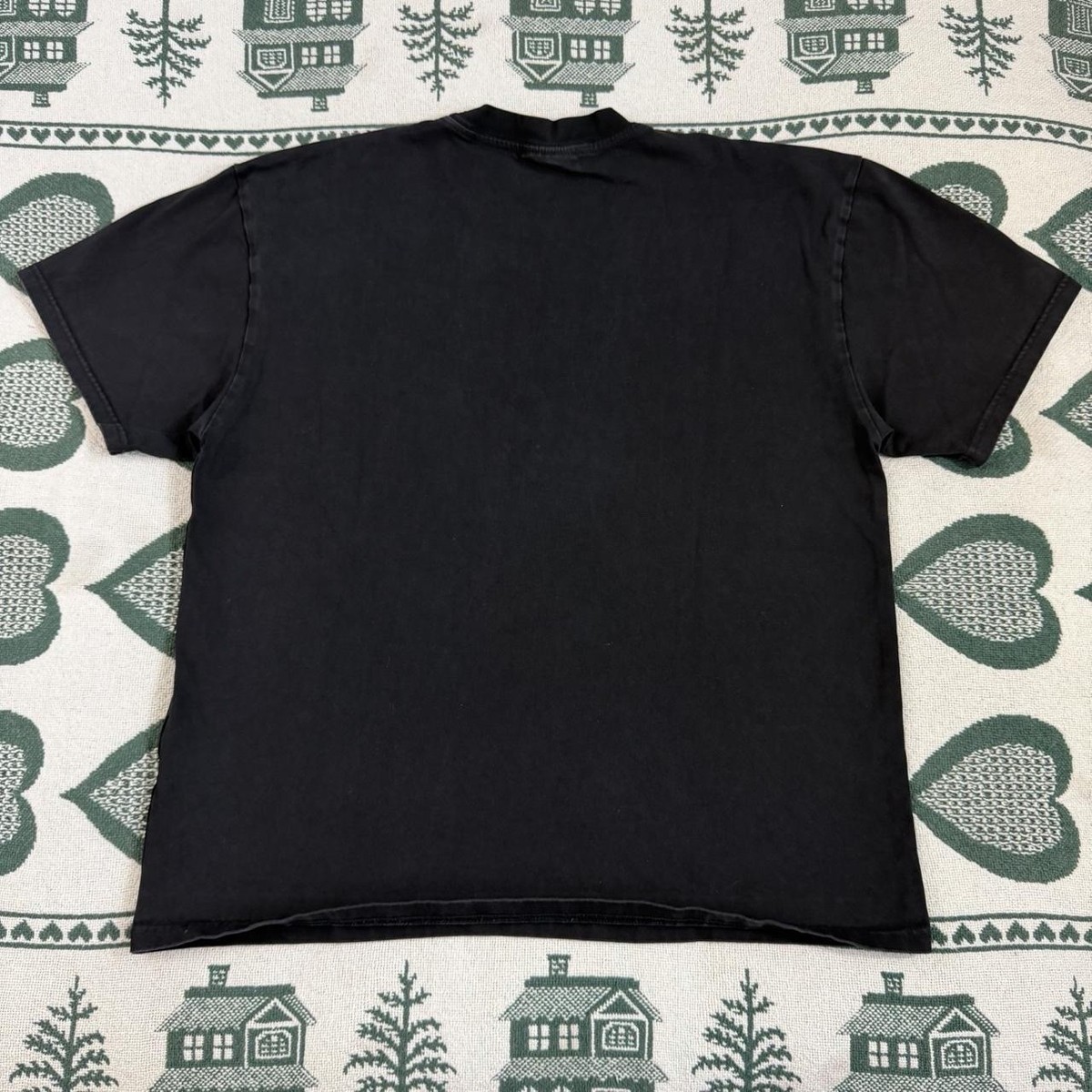 Drew House Pocket T Shirt Size XL Black Smiley Face Graphic Justin 