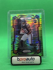2023 Panini Prizm - Rookies Roschon Johnson #314 Neon Green Pulsar Prizm (RC)