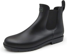 Unisex Ankle Chelsea Rain Short Rubber Boots 919