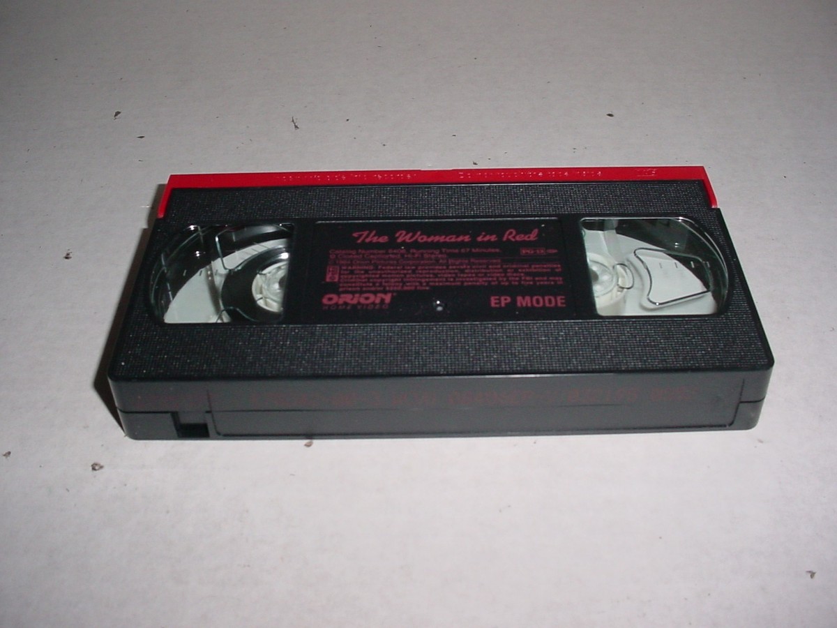 The Woman In Red VHS | eBay