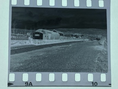 1982 Diggle Manchester Diesel Loco 40150 35mm Railway Negative 16V-22M