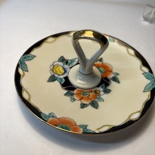 Vintage HandPainted Noritake Hairpin/Ring Tra...