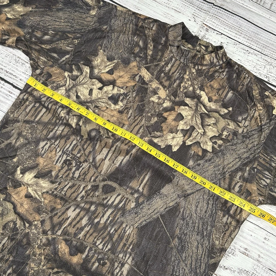 Pullover de Colección Columbia Polar Camuflado Para Hombres XL Caza Simulado Cuello Capa Base Roble Musgo Foto 4 de 4