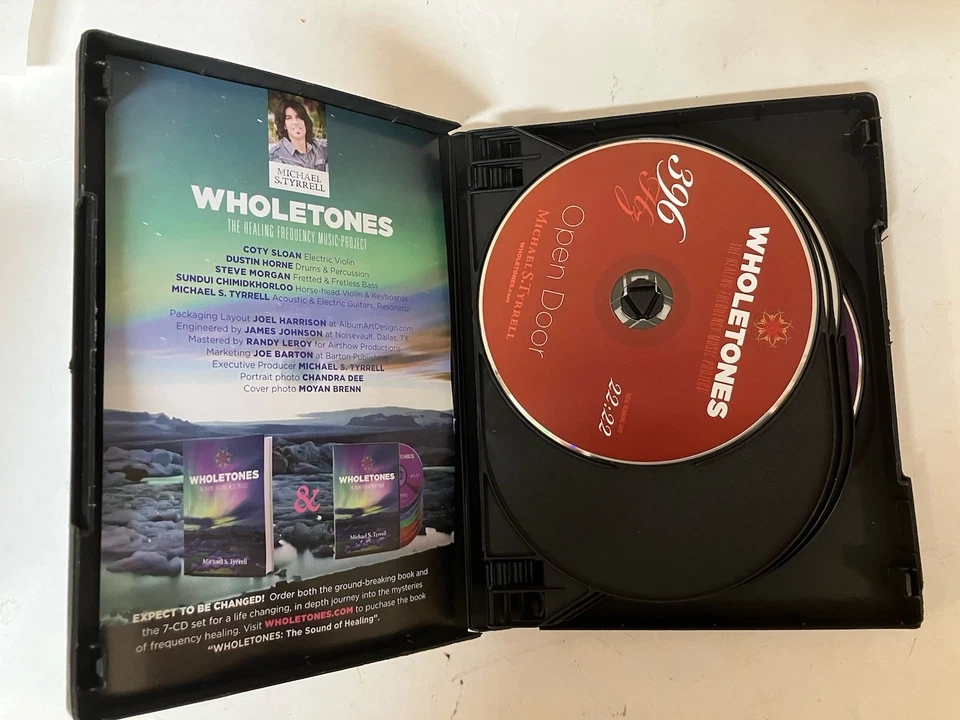 Wholetones - The Healing Frequency Music Project (CD Audio) Michael S. Tyrrell Foto 3 de 3