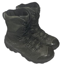 Oboz Bridger 10" Boots Black Green Insulated Winter Snow Waterproof Mens Size 11