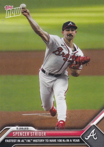 2023 Topps Now 356 Spencer Strider