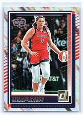 2025 Panini Donruss WNBA Stefanie Dolson #30 Lava Mystics (442U)
