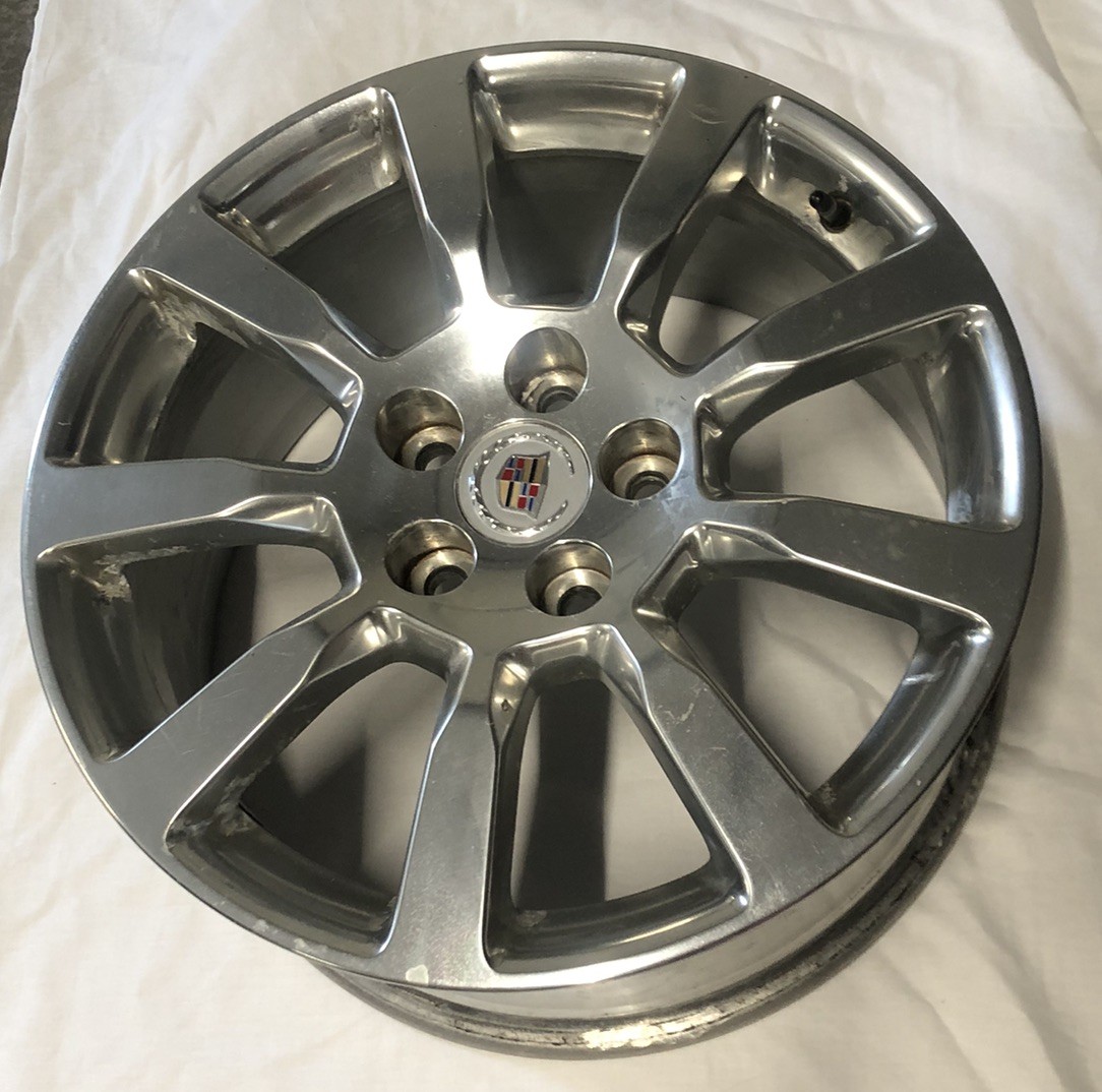 Cadillac Polished CTS OEM Wheel 18” 2008-2009 Original Factory Rim 4627 GUC