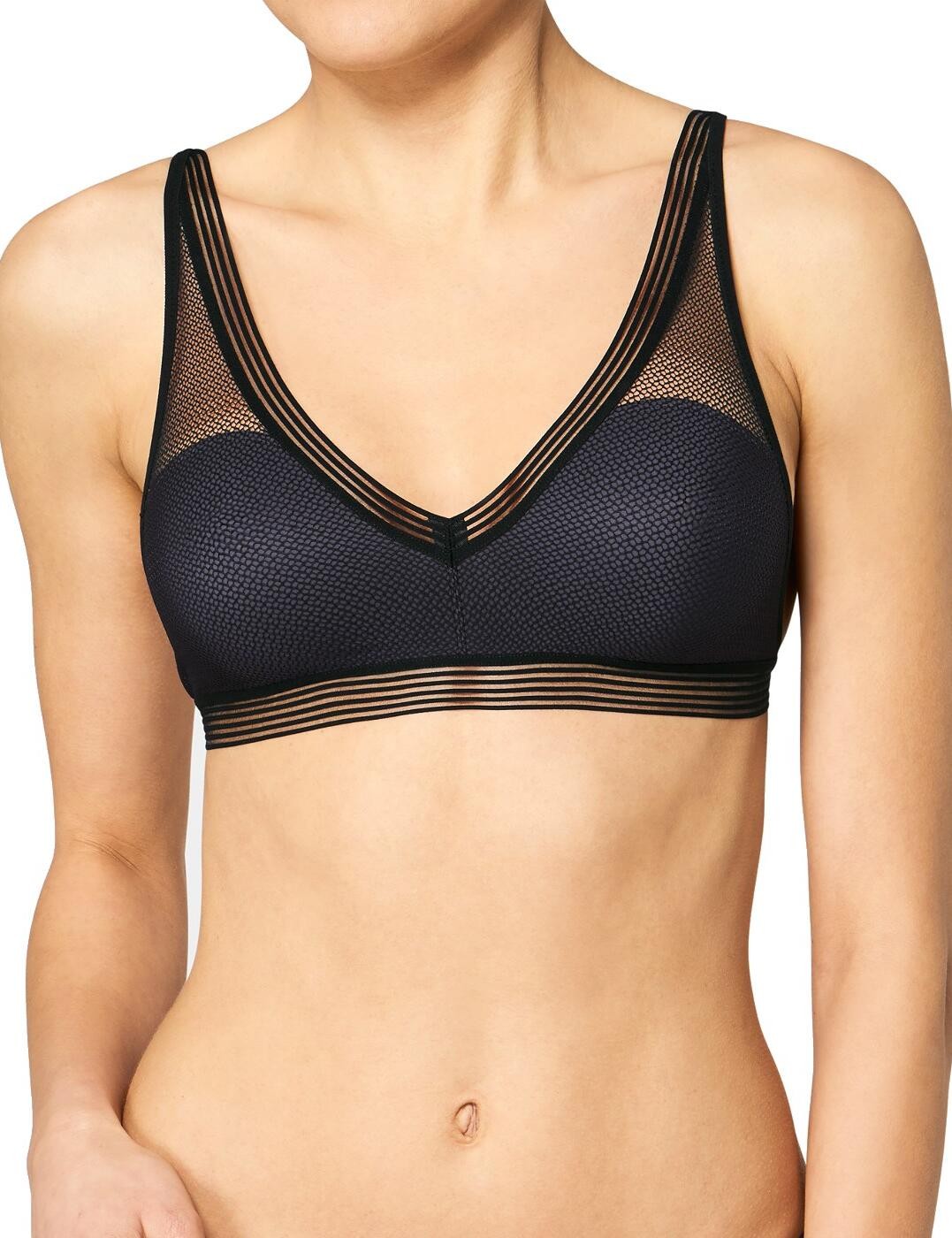 Triumph Infinite Sensation N01 Bralette Wireless Lacy Womens Lingerie 32C