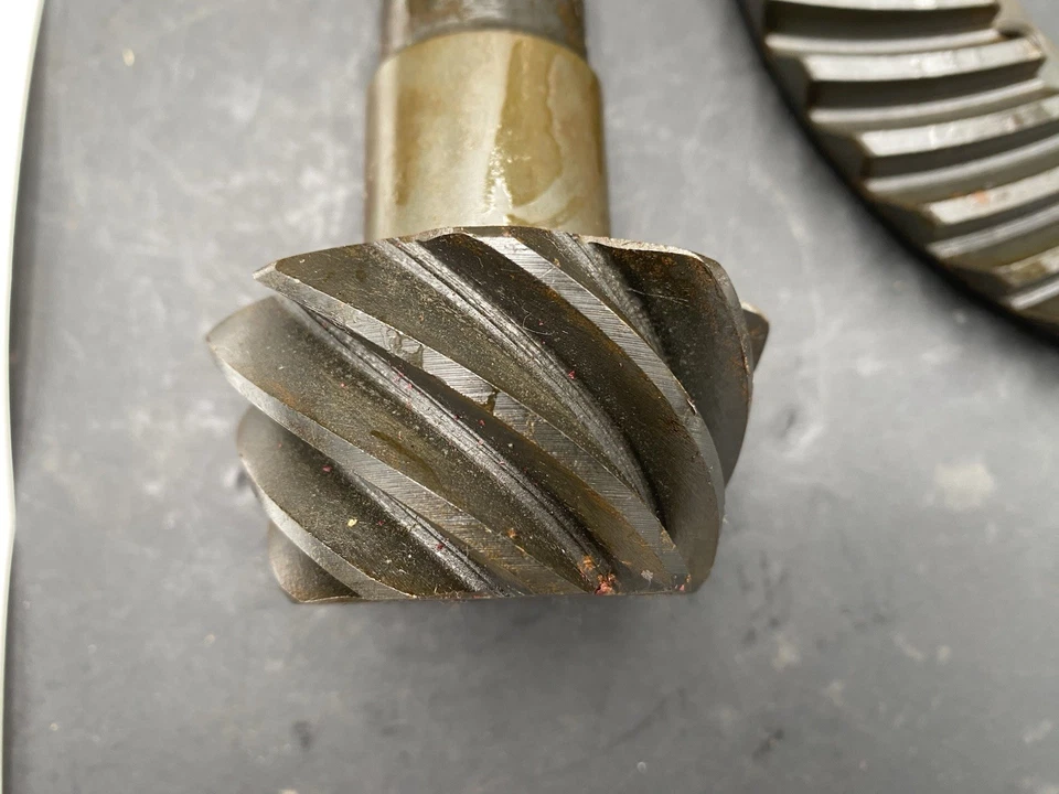 Juego de anillo y piñón relación 4,55:1 MG TD, TF, MGA 9/41 nuevo Foto 2 de 4