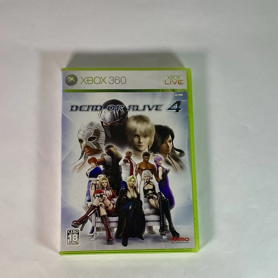 Lot2 Dead or Alive : 4 , Xtreme 2 - XBox 360 Game Japan ver. & A4 Size Mat - JP. - Image 4 of 4