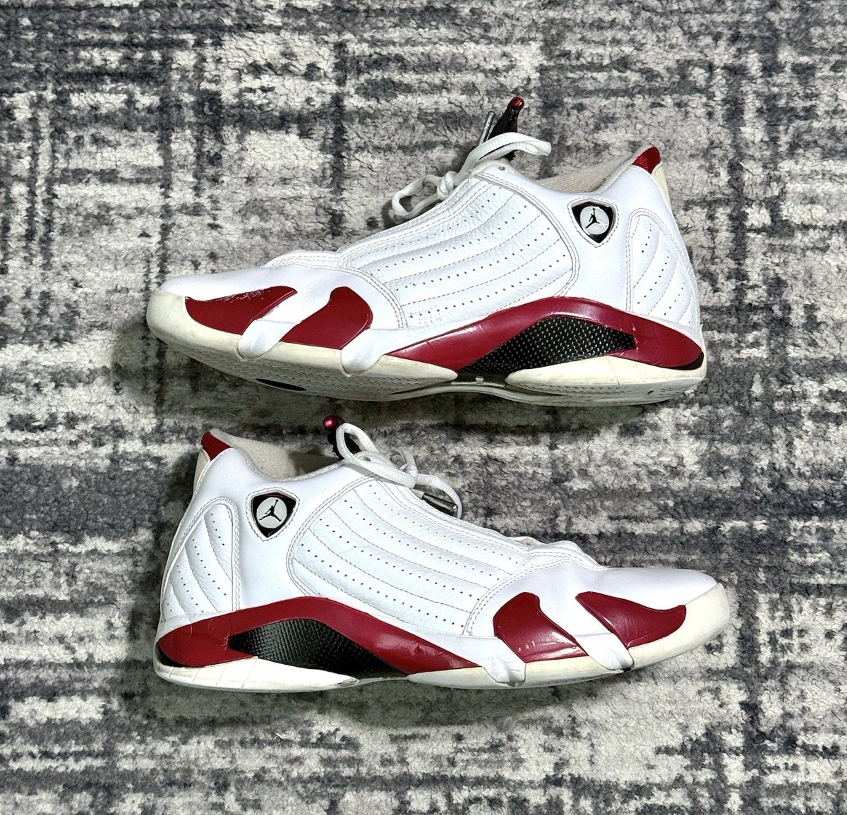 Nike Air Jordan 14 Retro Candy Cane 2011 White Red 487471-101