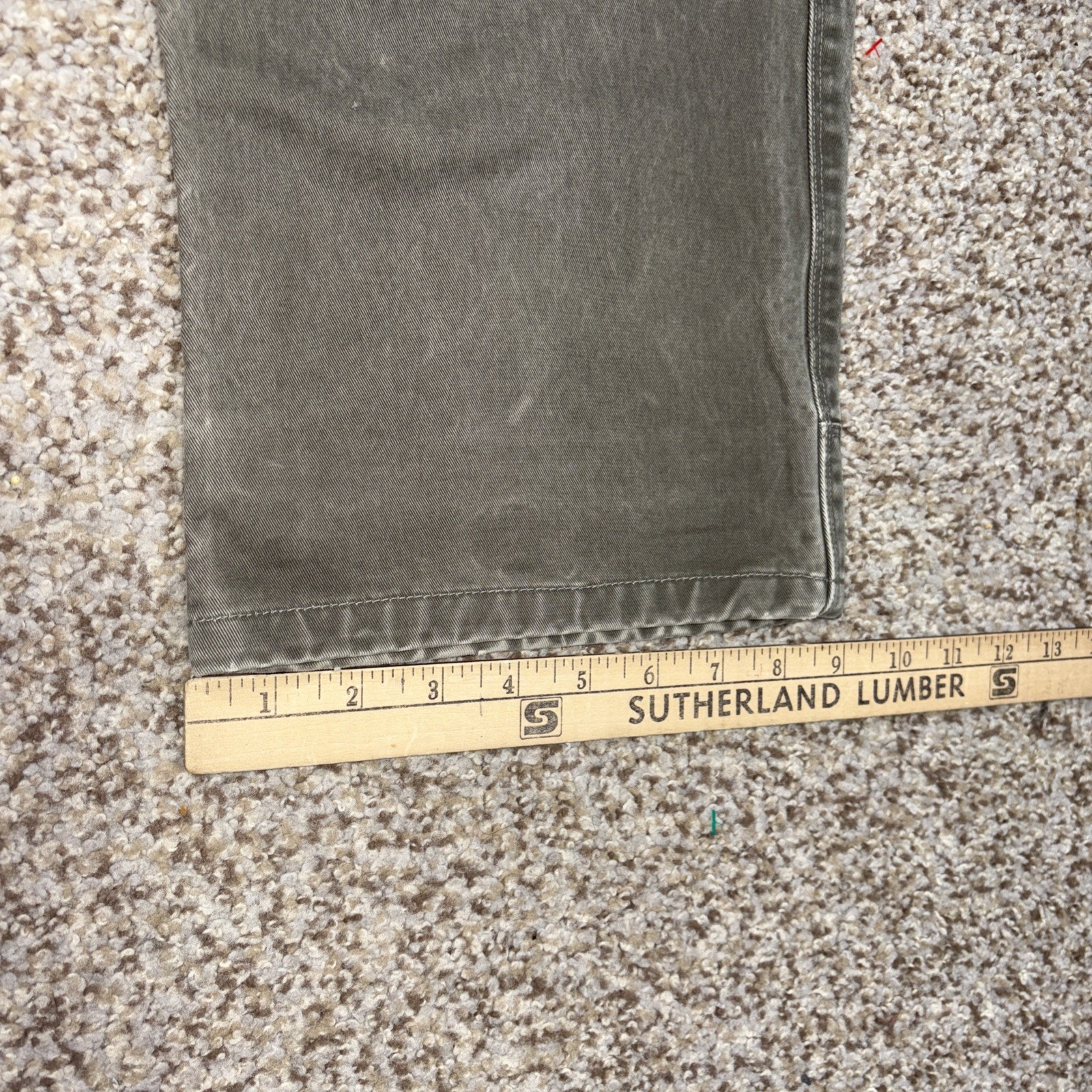 Kuhl Men's 36x32 Fits 35 X 31 Rydr Patina Dye Green Straight Jeans Pants - View 13