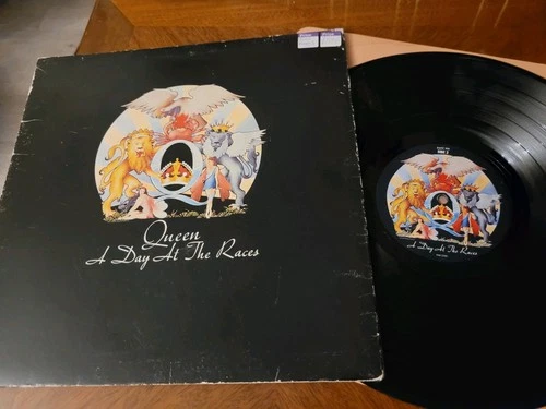 QUEEN  - A DAY AT THE RACES - VINYL LP RECORD  - UK PRESS -  - READ DESCRIPTION
