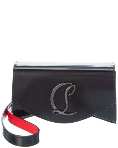 Christian Louboutin Loubi54 Small Leather Crossbody Women's Black