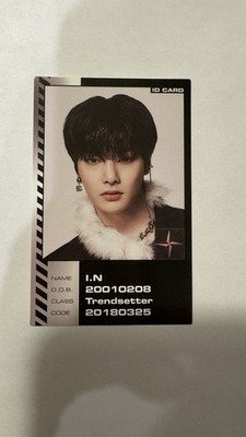 stray kids photocard -IN Oddinary ID card