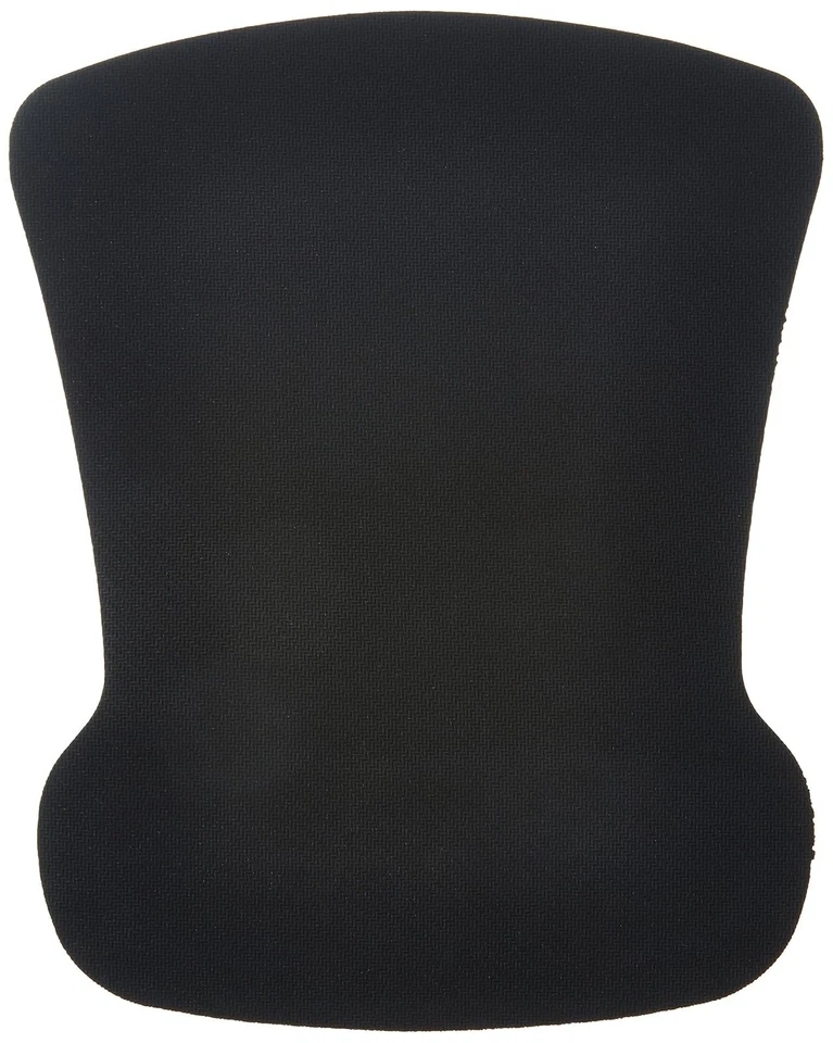 Tapis de souris avec repose-poignet gel Amazon Basics Noir 20 x 25 cm - Photo 3/4