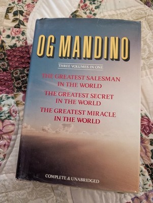 Og Mandino Three Volumes in One Hardcover Bonanza Books 1985 Great Trilogy