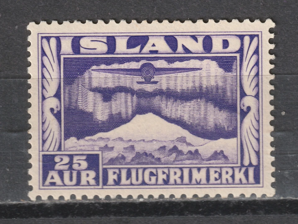 Iceland: Airmail Lot 136 (1934 - F/VF - Mint LH) 2025 Scott Cat. Val. $34.50 - Image 3 of 4