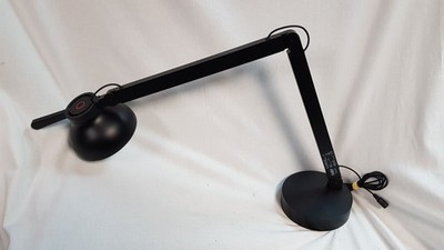 UNVOLLSTÄNDIG, LESEN!! HAY PC Doppelarm Schwarz Designer Schreibtisch/Tisch/Aufgabelampe