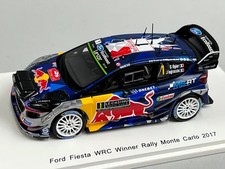 1:43 Spark S5154 Ford Fiesta WRC Monte Carlo Rally Winner 2017 #1