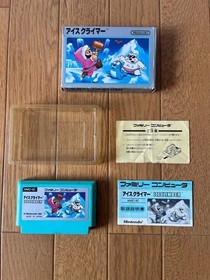 Ice Climber HVC-IC 1984 Nintendo Famicom Game Cartridge Manual Complete Japan