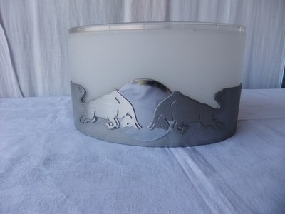 Red Bull Kühler Eiswürfelbox Silver-Bulls Cooler Ice Bucket  Getränke