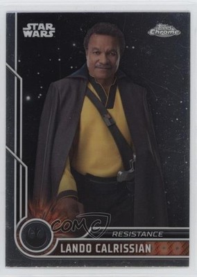 2023 Topps Chrome Star Wars Billy Dee Williams as Lando Calrissian #77 yf0