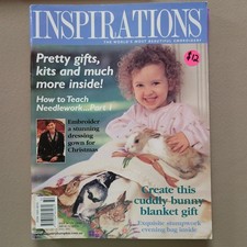 Inspirations Magazine Back Issue 32 - 2001 World's Most Beautiful Embroidery