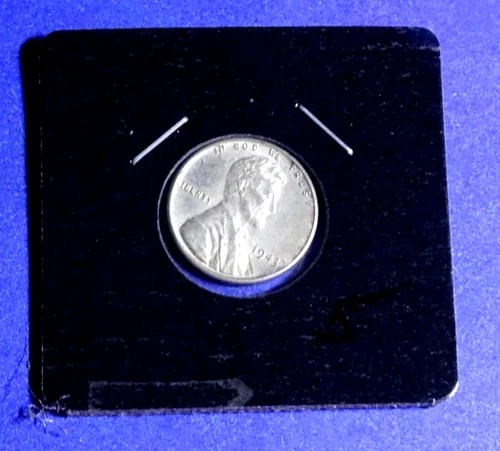 1943-P STEEL LINCOLN CENTS "F" FINE OR BETTER (RUST FREE) (THIS STEEL BUY-IT #5