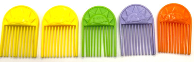 My Little Pony, G1, 5 x Sunshine Plastic Combs