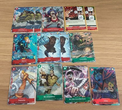 One Piece ST 30 Starter Deck 30 Luffy & Ace | 13x Promo Karten Restposten Konvolut