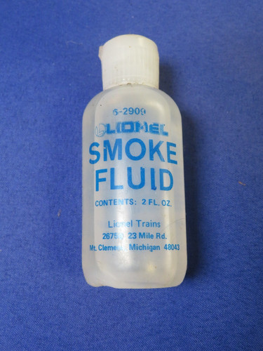 Líquido de humo LIONEL (para maquetas de trenes)--2 fl. oz. Botella--5-2909--LIGERAMENTE USADA 3/4 | Zustand: Used