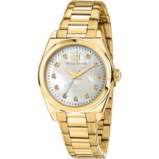 Orologio Maserati Velocità r8853152502 Watch Acciaio Dorato Donna 35mm Oro