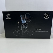 TONOR TC-777 USB Gaming Microphone Condenser PC Mic Social Media YouTube Podcast