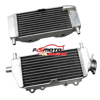 Aluminum Radiateur Pour Kawasaki KX125 KX 125 2003-2008 2004 2005 2006 2007 - Photo 1/4