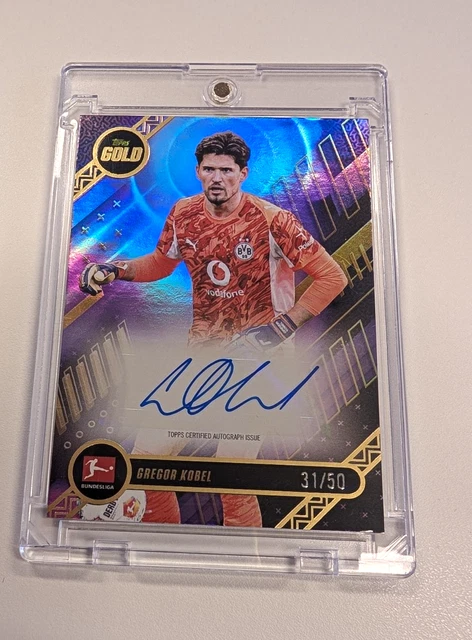 Topps Chrome Bundesliga 2023-24 Gregor Kobel Borussia Dortmund Auto 31/50