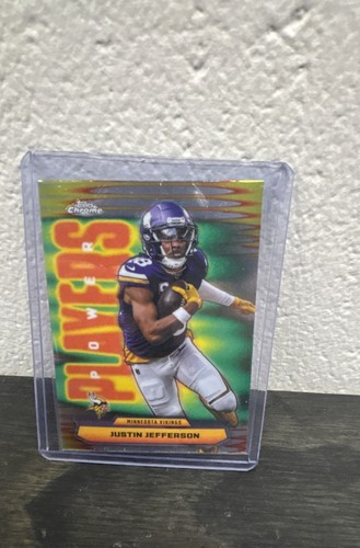 2025 Topps Chrome Justin Jefferson Base (RAW)