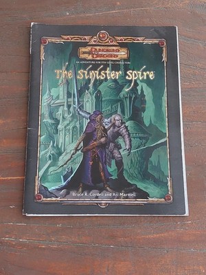 The Sinister Spire, Softcover, Dungeons & Dragons 3.0/3.5 (D&D), RPG
