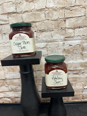 2 Jars Sonewall Kitchen SUGAR PLUM JAM & HOLIDAY JAM 12.5 Oz Each